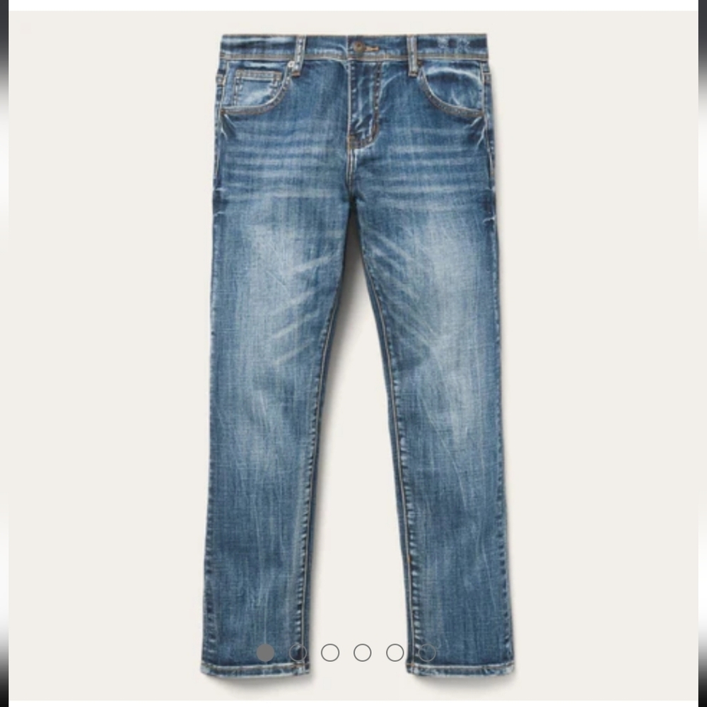 Stetson Boyfriend Straight Ankle Jeans 10